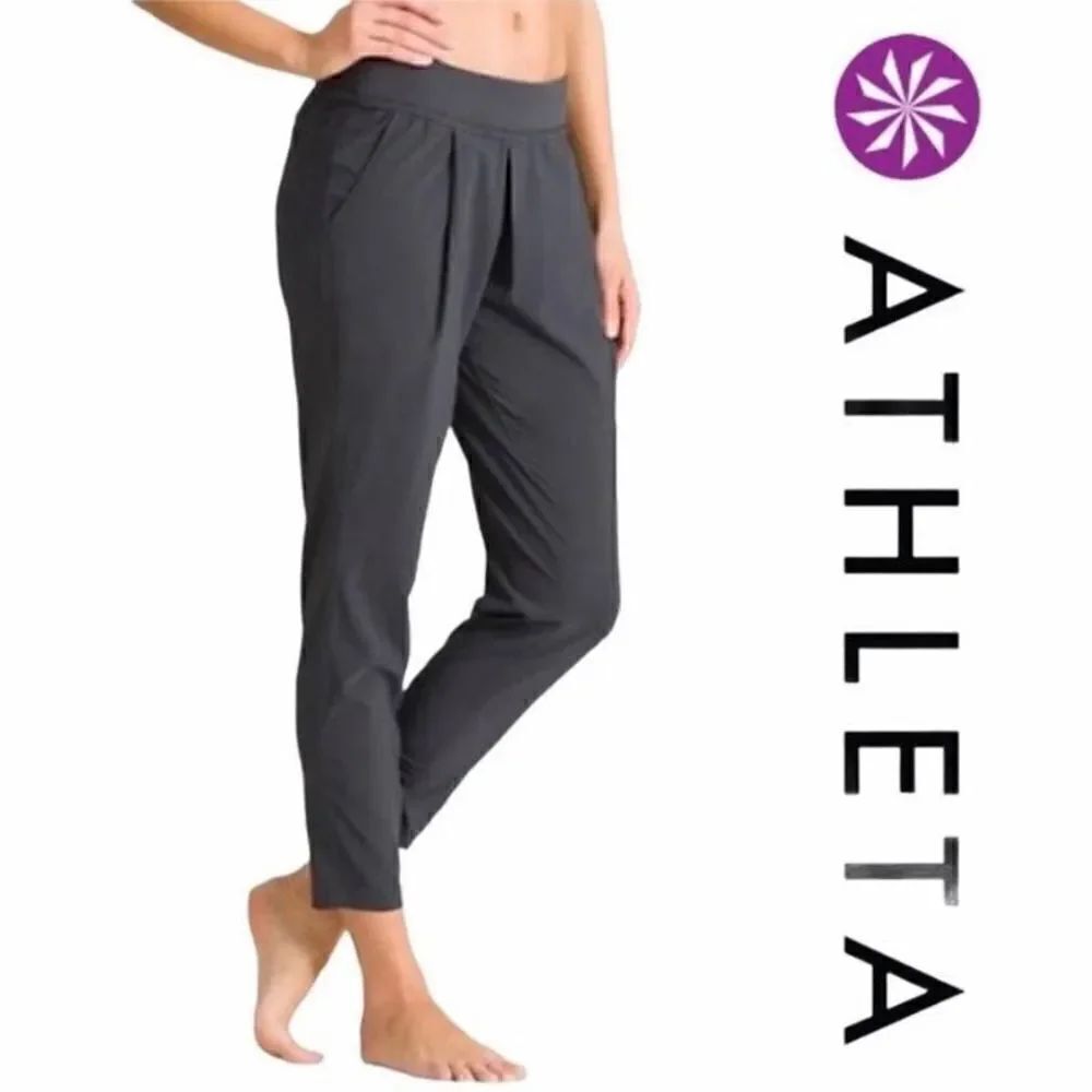Womens Athleta Interlude Lounge Ankle Pants